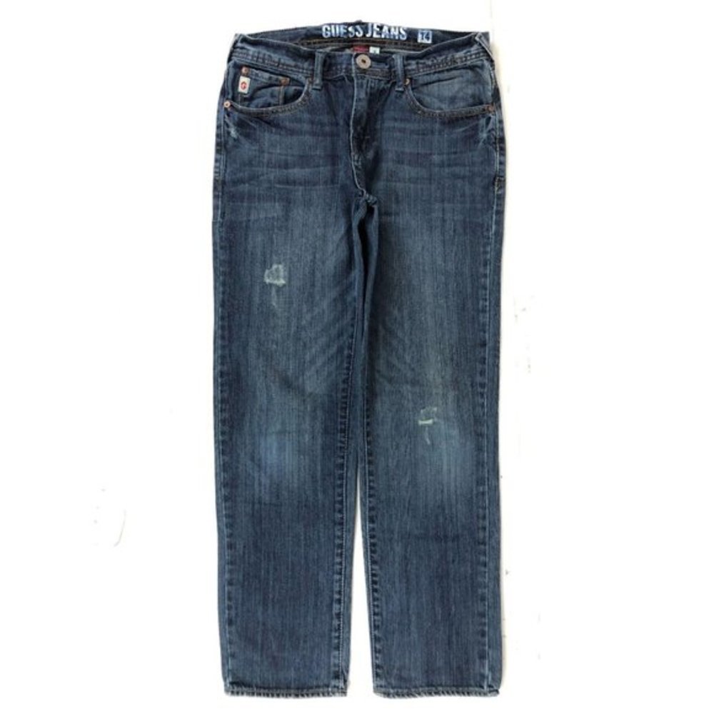 Guess Brit Rocker Boys Narrow Leg jean size 14 - Picture 2 of 10